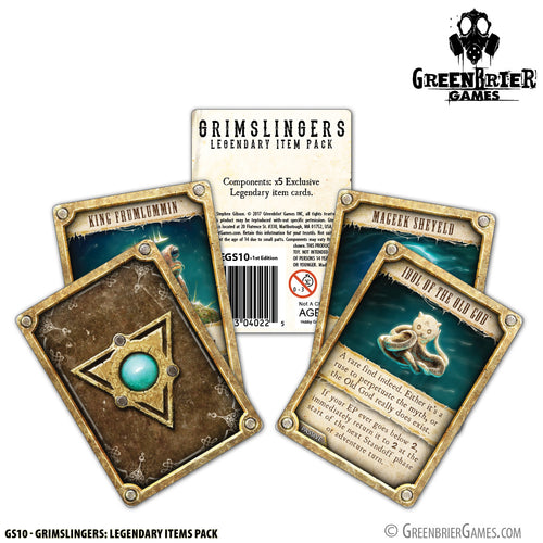 GS10 - Grimslingers: Legendary Items Pack
